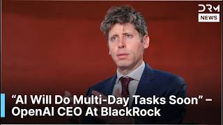 “Flood The World With Intelligence” – Sam Altman On AI | DRM News | AI1F