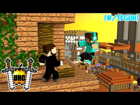 Presiden Gaming -  I PLAY THE ULTIMATE UHC (ULTRA HARDCORE) VERSION OF MINECRAFT AGAINST TEGUH SUGIANTO!!!  VERY FIERCE!