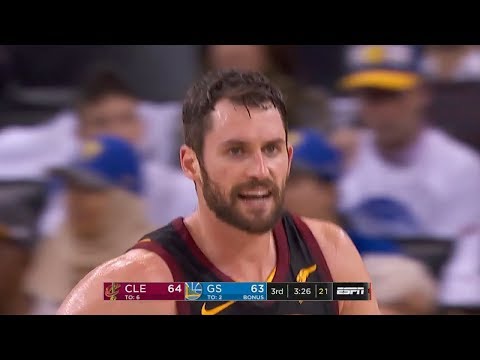 Klay Thomspon & Kevin Love Dropping 3 Pointers on Christmas Day | Warriors vs Cavaliers