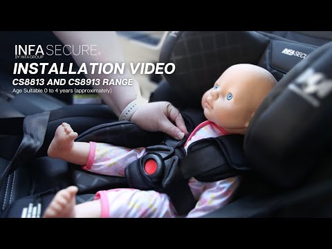 How to install your CS8813/CS8913 child restraint