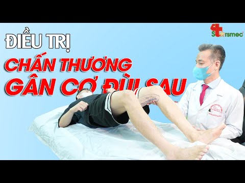 Chấn thương GÂN CƠ ĐÙI SAU - Điều trị thế nào?