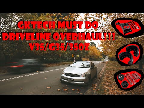 Essential GKTech Tranmission and Diff Upgrades | V35 Skyline/Infiniti G35/350Z VQ35DE