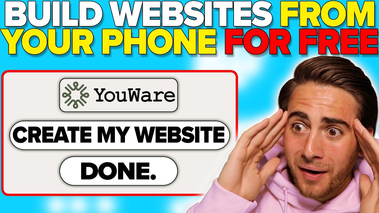 This NEW FREE AI App Lets You Build Websites From Your Phone in Seconds! (No Coding Needed)