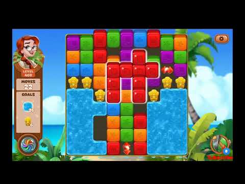 Lost Island Blast Adventure Level 468 NO BOOSTERS - A S GAMING