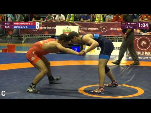 Davit KUTCHUASHVILI (GEO) - Abdulkerim ABDULAEV (RUS).mp4