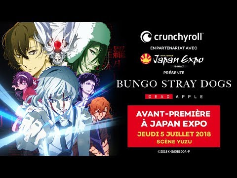 Bungô Stray Dogs - DEAD APPLE - en avant-première à Japan Expo