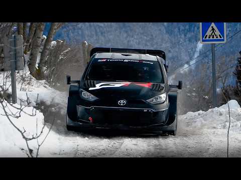 Sébastien Ogier Test 2 Pre-Rallye Monte-Carlo: 2026 Toyota GR Yaris Rally1 Sound!