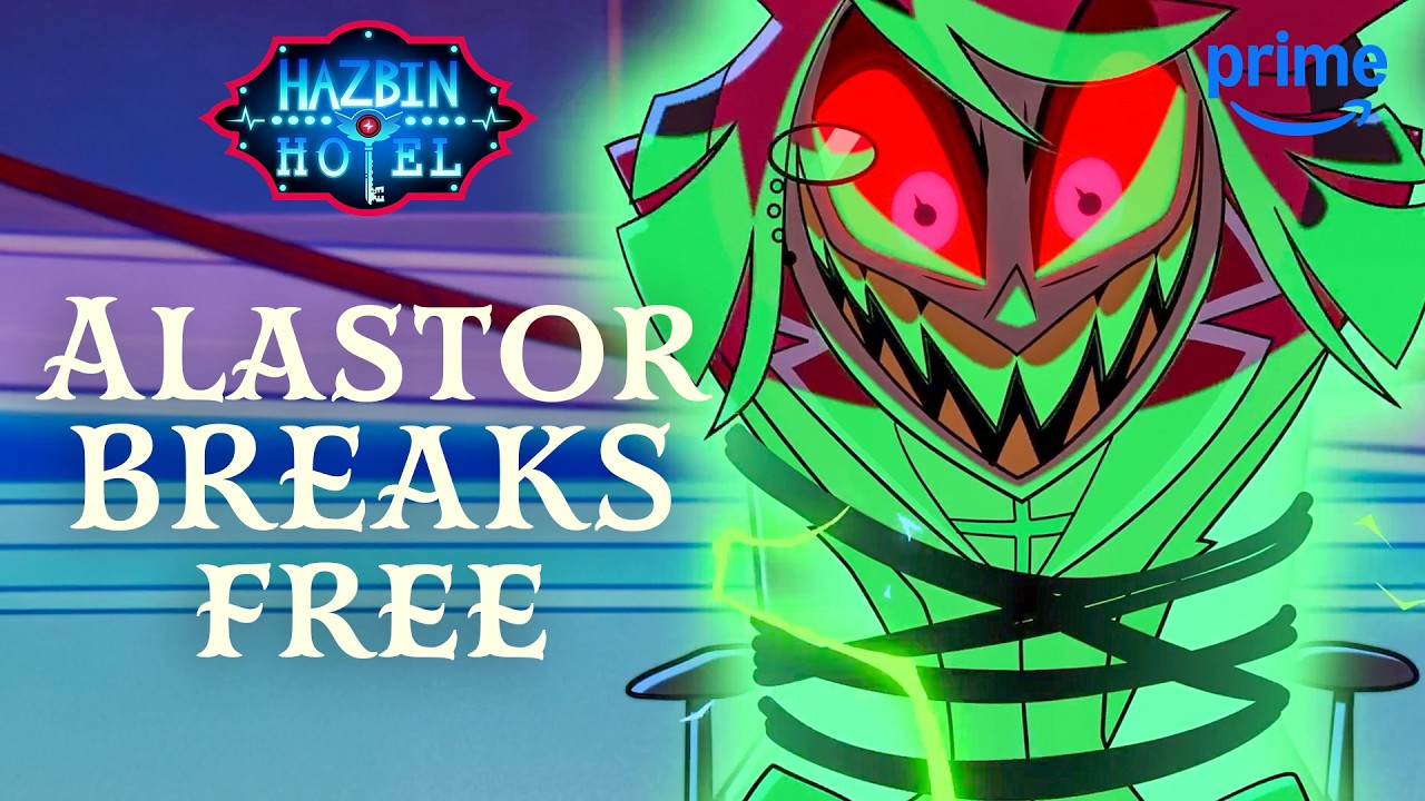 Alastor Breaks Free From His Leash | Hazbin Hotel S2 | Clip | Prime Video
