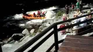 preview picture of video 'White Water Rafting at Canolfan Tryweryn'