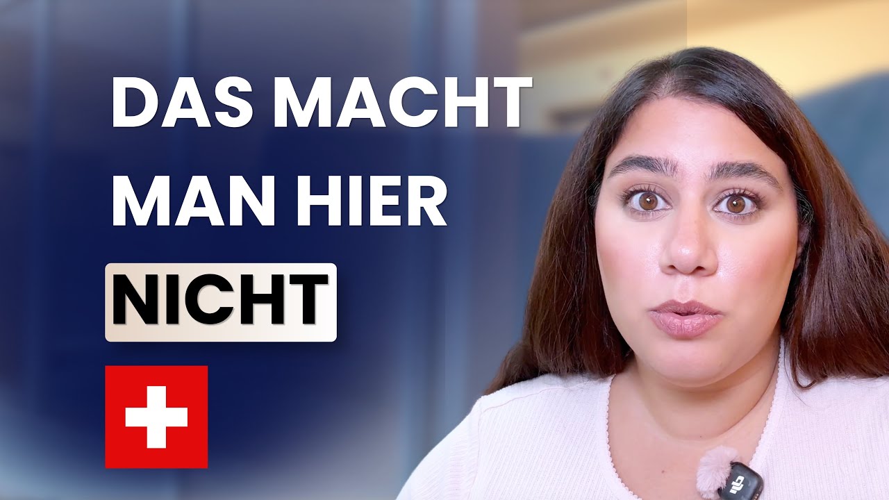 Mach das NIE in der Schweiz! Auswandern Schweiz, Erfahrungen und No-Gos🇨🇭 — Delal Iscan-Stamate