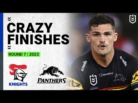 NRL Highlights | Crazy NRL Finishes | Newcastle Knights v Penrith Panthers | Round 5, 2023