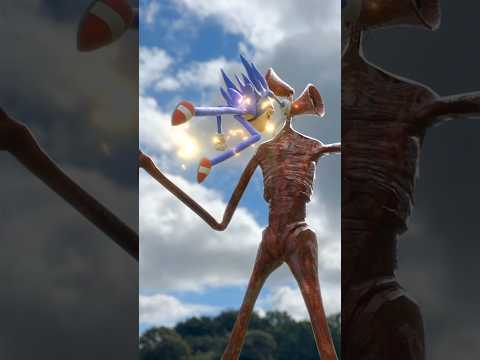 Siren Head Vs Shin Sonic in Real Life 2