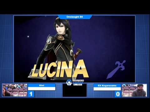 Onslaught 80 - Loser's Quarters: Eanix Kogarasuma (Lucina) vs Kiwi (Mewtwo)