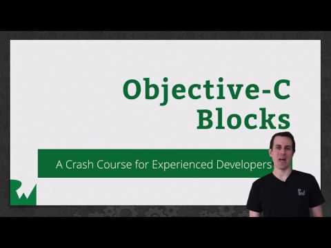 Objective C Blocks raywenderlich com