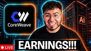 Coreweave Q2 Earnings Call Live CRWV (DID I JUST MAKE A HUGE MISTAKE?)