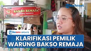 Pemilik Warung Bakso Remaja Gading Solo Bantah Pakai Bahan Non-halal: Bapak Keliru saat Diwawancarai