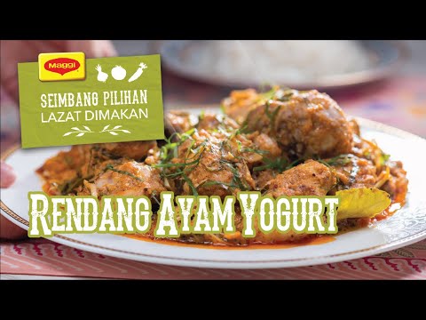 Yummy Chicken Rendang with Yogurt