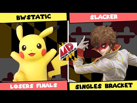 Mega Drive #112: Losers Finals - BWStatic (Pikachu) vs Slacker (Joker/GnW) SSBU Singles