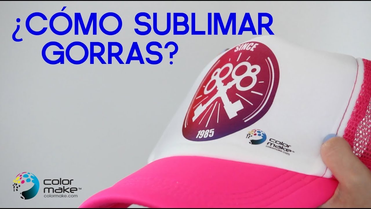 How to sublimate Trucker Caps with our Color Make™ equipment?
