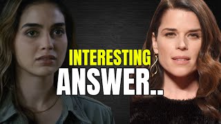 Melissa Barrera Was Asked About Neve Campbell And...The Internet Is On Fire