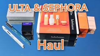 ULTA &amp; SEPHORA HAUL - REM BEAUTY, MAKE UP FOR EVER, KVD BEAUTY &amp; AF-94 with SWATCHES