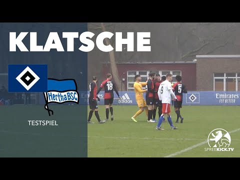 50-Meter-Tor bei Testspiel-Klatsche! | Hamburger SV II - Hertha BSC II (Testspiel)