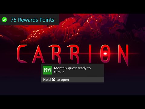 Carrion Monthly Xbox Game Pass Quest Guide - Earn 2 Achievements