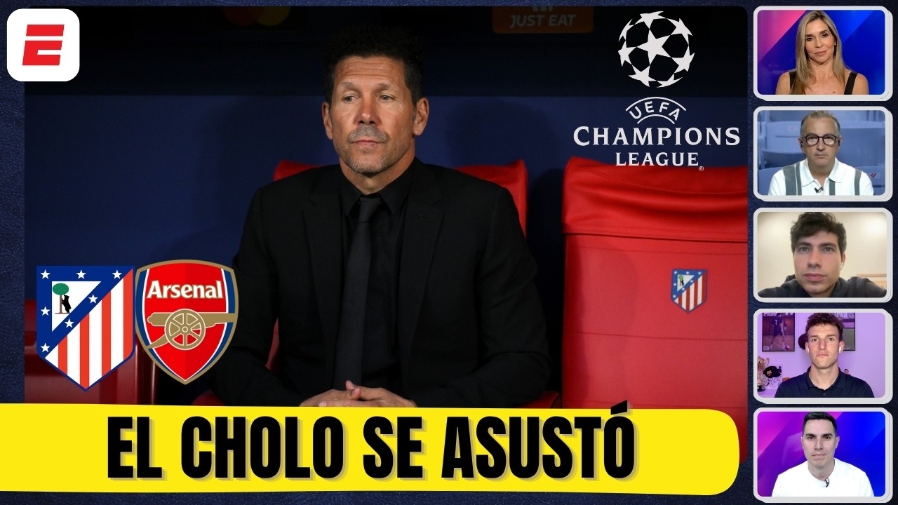 AL CHOLO SIMEONE LE DIO MIEDO y no quiso IR POR EL PARTIDO vs ARSENAL cuando PUDO | Champions League