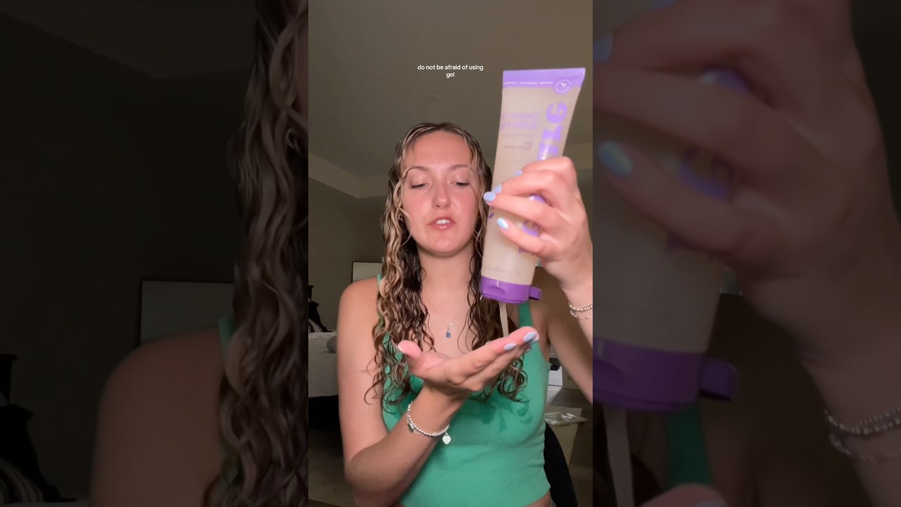 LAZY CURLY HAIR ROUTINE