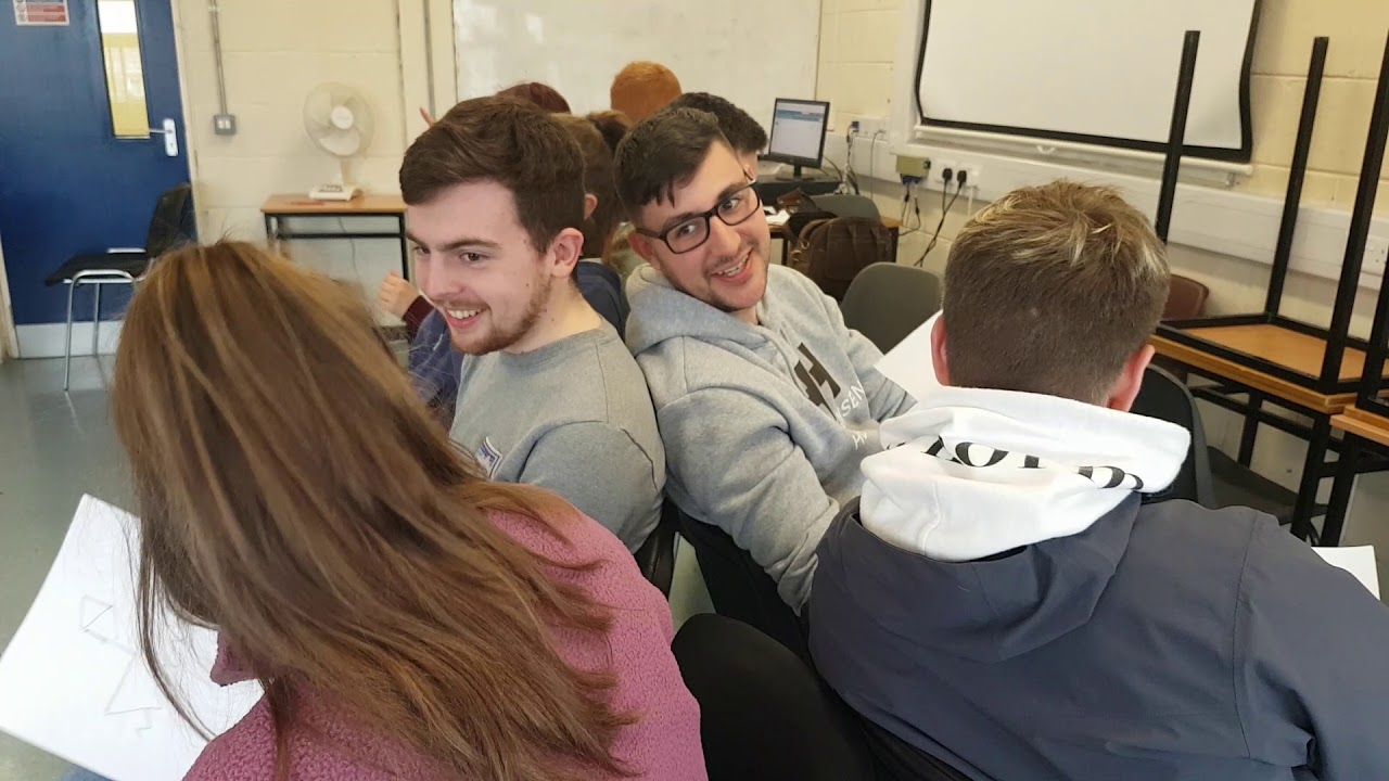 Team Building Game- Blind drawing game.