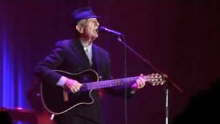 Belfast, I tried to leave you, Leonard Cohen.