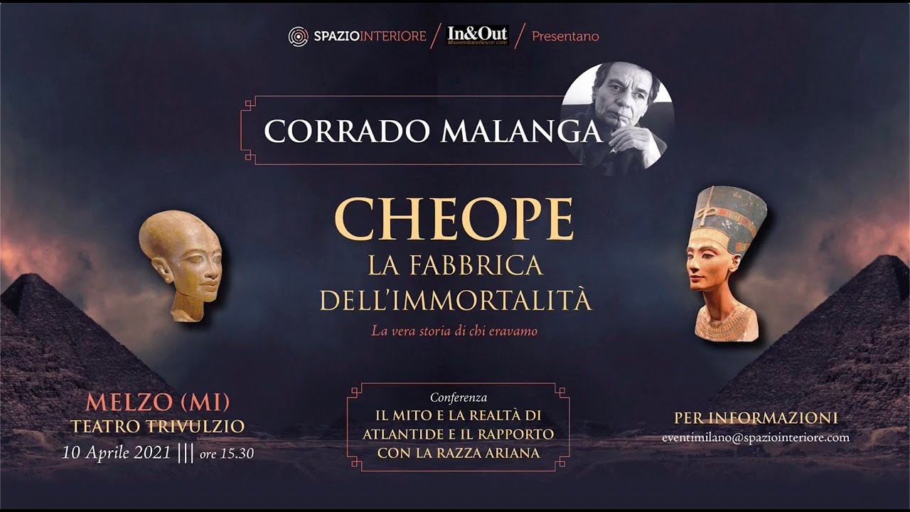 IL MITO E LA REALTÀ DI ATLANTIDE di Corrado Malanga - Presentazione