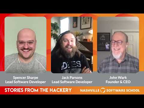 Video Podcast with Spencer Sharpe & Jack Parsons: Unlock Generative AI’s Coding Potential with NSS Alumni | Stories From The Hackery