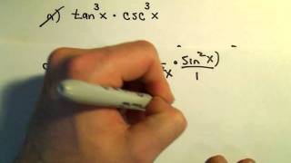 Simplifying Trigonometric Expressions Using Identities, Example 2