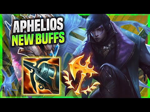 THIS KOREAN CHALLENGER TRIES APHELIOS NEW BUFFS! - Challenger Plays Aphelios ADC vs Vayne! |