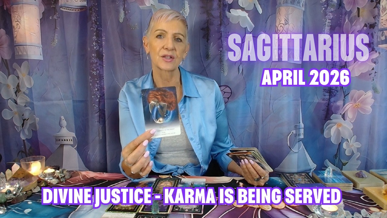 SAGITTARIUS APRIL 2026 Divine Justice - Anyone trying to Block Your Path is Receiving Karma