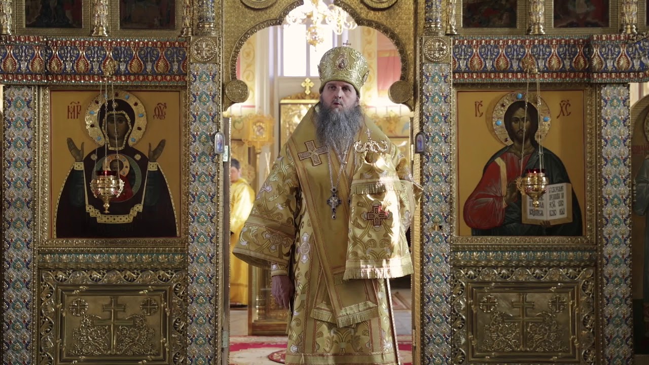 Проповедь в храме Александра Невского