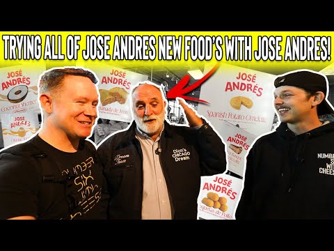 Trying All Of Jose Andres Frozen Foods With Jose Andres! | Number Six With Cheese
