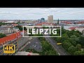 Leipzig , Germany 🇩🇪 | 4K Drone Footage (With Subtitles)