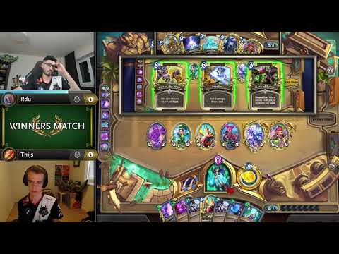 Rdu vs Thijs - Group B Winners - Hearthstone Grandmasters Europe 2020 Season 2 - Week 1