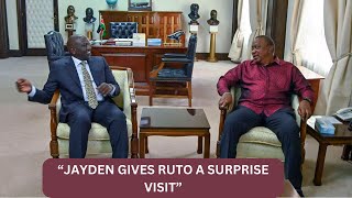 UHURU KENYATTA SURPRISES RUTO AT HIS OFFICE!