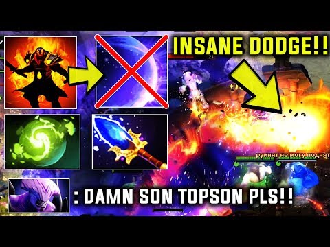 Topson Ember Spirit With The Most OMG Plays With Refresher Orb - Rip Chronosphere Dota 2