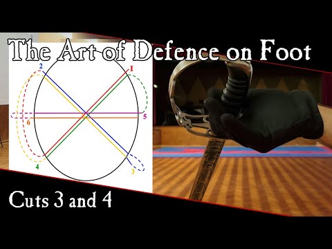 British Military Sabre Instruction - Cut 3 and 4