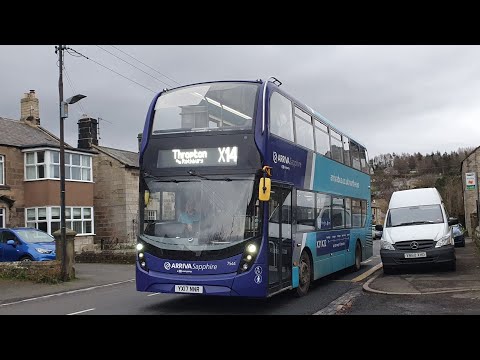 EXPRESS SECTION: Route X21 | YX17NNR/7544 - Arriva Northumbria: ADL E40D/ADL Enviro 400MMC