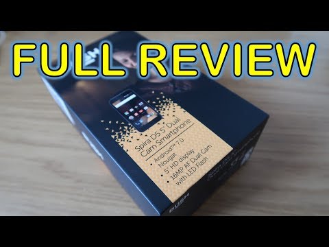 Bush Spira D5 Review Dual front facing Cameras for less than £60!