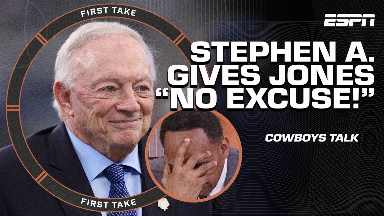 Stephen A. is CONCERNED about Jerry Jones EXTENDING Mike McCarthy 🗣️ 'NO EXCUSE!' | First Take