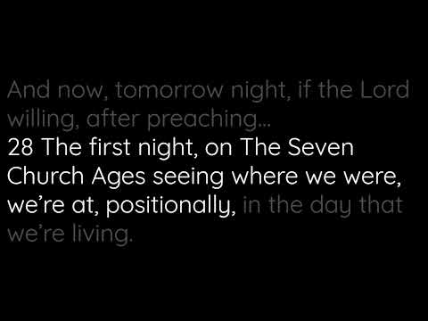 The Seal Of God (54-0514) - William Branham