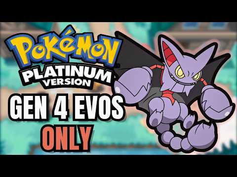 Posso battere Pokémon Platino SOLO con le evoluzioni di quarta generazione?