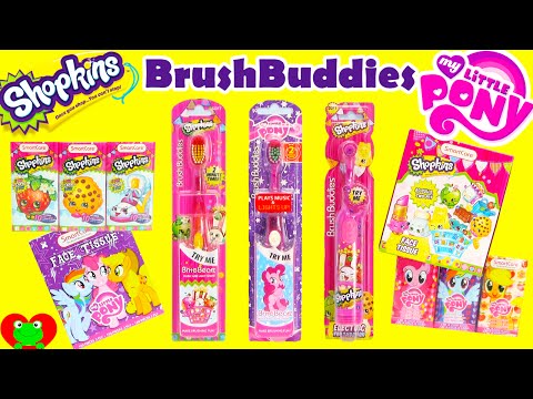 Shopkins and My Little Pony Brush Buddies Video