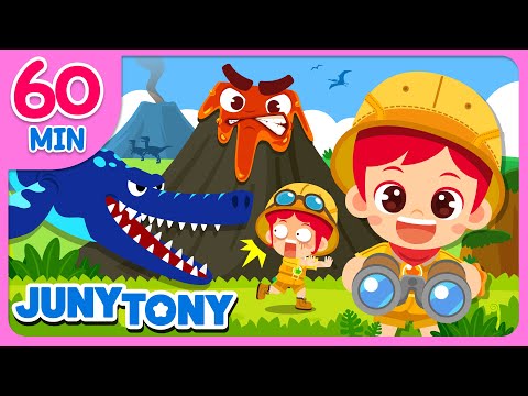 Adventure Time 🗺️🔍 | 1 Hour of JUNYTONY Adventures | Cartoons for Kids | JunyTony